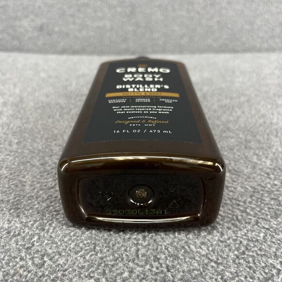 CREMO Body Wash Distiller's Blend Smooth & Oaky Kentucky bourbon  smoked 16 oz - Picture 4 of 8